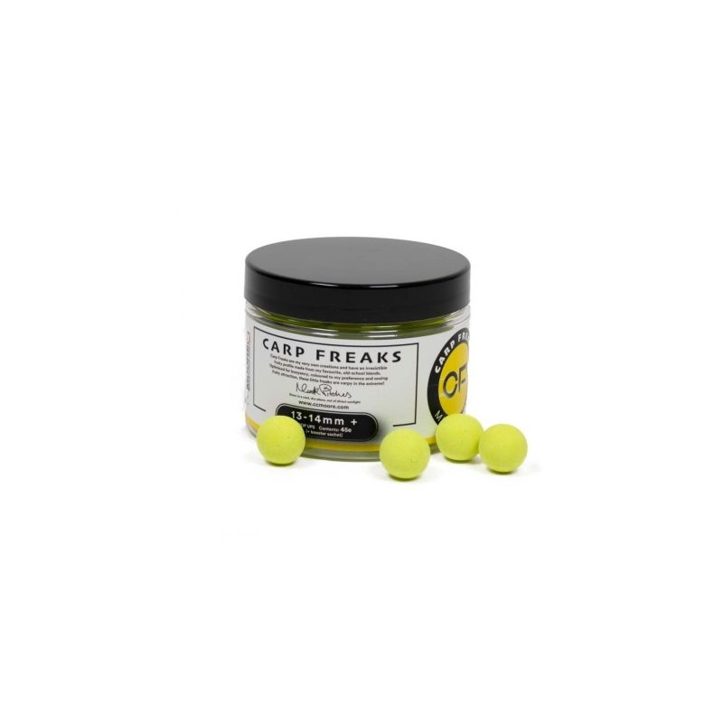 CARP FREAKS POP UPS YELLOW, 12 MM