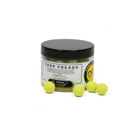 CARP FREAKS POP UPS YELLOW, 12 MM