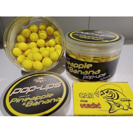 FLUORO POP -UP PINEAPPLE &BANANA, 12 MM