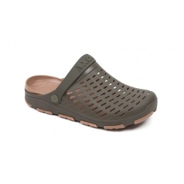 FOX KHAKI CLOGS, VEL. 43